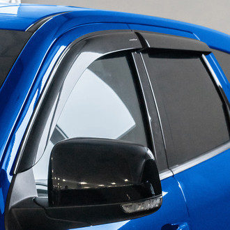 Goodyear Accessories - Tape-On Smoke Front and Rear Side Window Deflectors