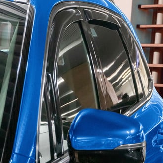 Goodyear Accessories - In-Channel Smoke Front and Rear Side Window Deflectors
