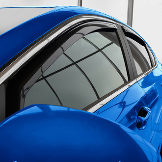 Goodyear Accessories - In-Channel Smoke Front and Rear Side Window Deflectors