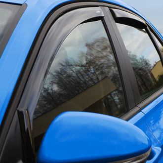 Goodyear Accessories - In-Channel Smoke Front and Rear Side Window Deflectors