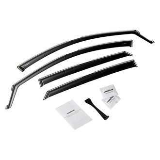 Goodyear Accessories - In-Channel Smoke Front and Rear Side Window Deflectors