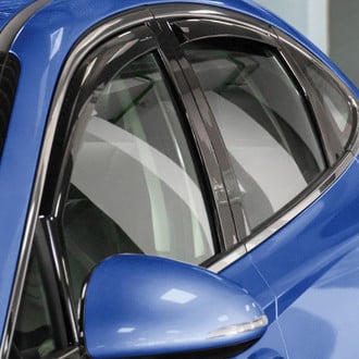 Goodyear Accessories - In-Channel Smoke Front and Rear Side Window Deflectors