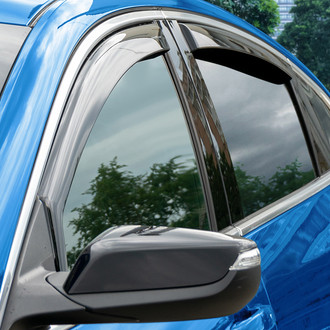 Goodyear Accessories - In-Channel Smoke Front and Rear Side Window Deflectors