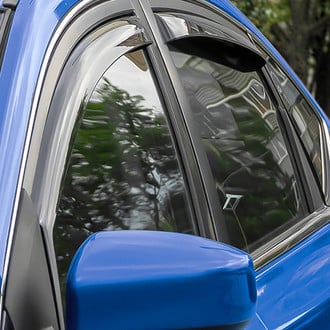 Goodyear Accessories - In-Channel Smoke Front and Rear Side Window Deflectors