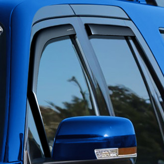 Goodyear Accessories - In-Channel Smoke Front and Rear Side Window Deflectors