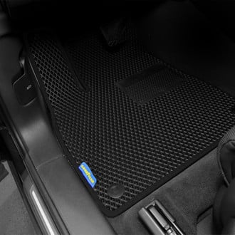 Goodyear Accessories - All-Weather 1st & 2nd Row Black Rubber Floor Mat Set