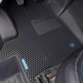 Goodyear Accessories - All-Weather 1st Row Black Rubber Floor Mats