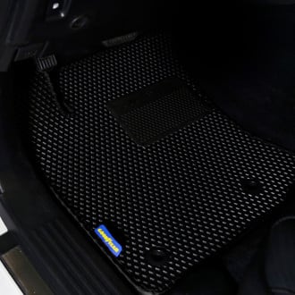 Goodyear Accessories - All-Weather 1st & 2nd Row Black Rubber Floor Mat Set