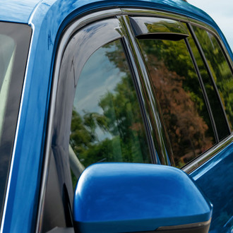 Goodyear Accessories - In-Channel Smoke Front and Rear Side Window Deflectors