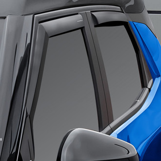 Goodyear Accessories - In-Channel Smoke Front and Rear Side Window Deflectors