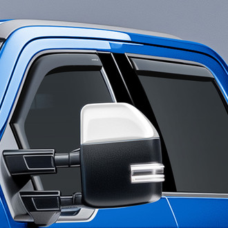 Goodyear Accessories - In-Channel Smoke Front and Rear Side Window Deflectors