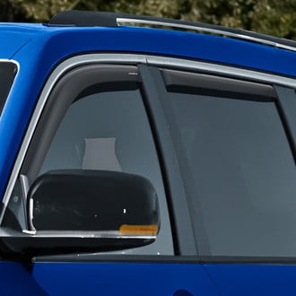 Goodyear Accessories - In-Channel Smoke Front and Rear Side Window Deflectors