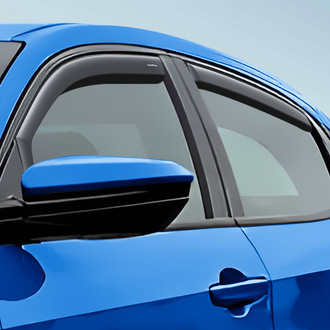 Goodyear Accessories - In-Channel Smoke Front and Rear Side Window Deflectors