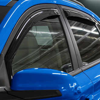 Goodyear Accessories - In-Channel Smoke Front and Rear Side Window Deflectors
