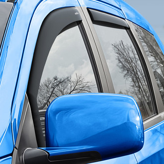 Goodyear Accessories - In-Channel Smoke Front and Rear Side Window Deflectors