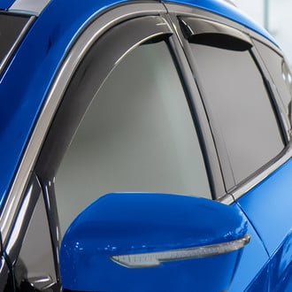 Goodyear Accessories - In-Channel Smoke Front and Rear Side Window Deflectors
