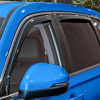 Goodyear Accessories - In-Channel Smoke Front and Rear Side Window Deflectors