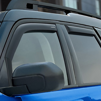 Goodyear Accessories - In-Channel Smoke Front and Rear Side Window Deflectors