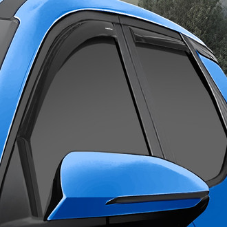 Goodyear Accessories - In-Channel Smoke Front and Rear Side Window Deflectors
