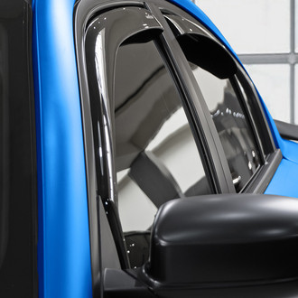 Goodyear Accessories - In-Channel Smoke Front and Rear Side Window Deflectors