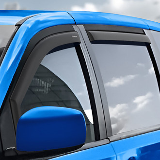Goodyear Accessories - In-Channel Smoke Front and Rear Side Window Deflectors