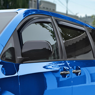Goodyear Accessories - In-Channel Smoke Front and Rear Side Window Deflectors