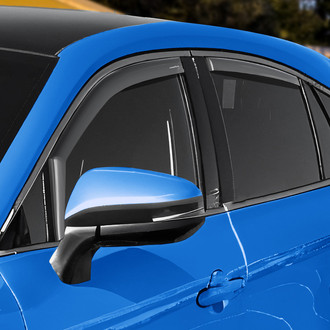 Goodyear Accessories - In-Channel Smoke Front and Rear Side Window Deflectors