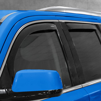 Goodyear Accessories - In-Channel Smoke Front and Rear Side Window Deflectors