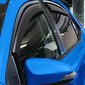 Goodyear Accessories - In-Channel Smoke Front and Rear Side Window Deflectors