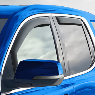 Goodyear Accessories - In-Channel Smoke Front and Rear Side Window Deflectors