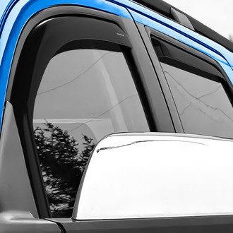 Goodyear Accessories - In-Channel Smoke Front and Rear Side Window Deflectors