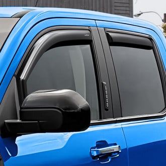 Goodyear Accessories - In-Channel Smoke Front and Rear Side Window Deflectors