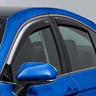 Goodyear Accessories - In-Channel Smoke Front and Rear Side Window Deflectors