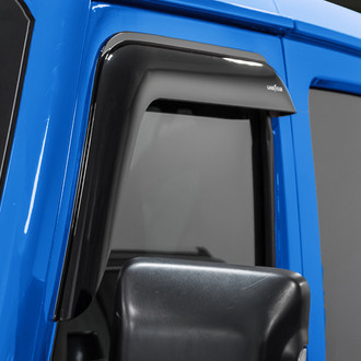 Goodyear Accessories - Tape-On Smoke Front Side Window Deflectors