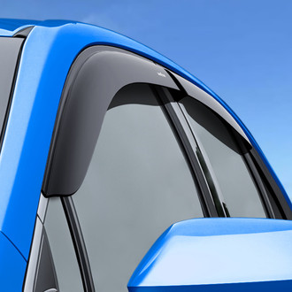 Goodyear Accessories - Tape-On Smoke Front and Rear Side Window Deflectors