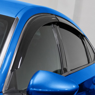 Goodyear Accessories - Tape-On Smoke Front and Rear Side Window Deflectors