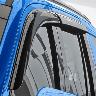 Goodyear Accessories - Tape-On Smoke Front and Rear Side Window Deflectors