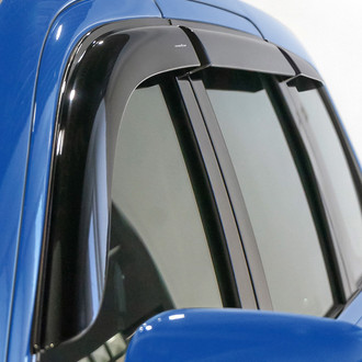 Goodyear Accessories - Tape-On Smoke Front and Rear Side Window Deflectors