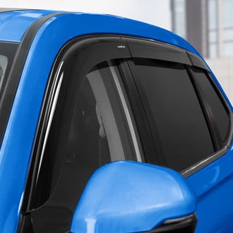 Goodyear Accessories - Tape-On Smoke Front and Rear Side Window Deflectors