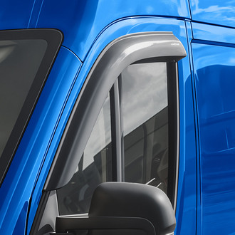 Goodyear Accessories - Tape-On Smoke Front Side Window Deflectors