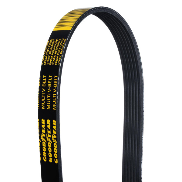 Goodyear Serpentine Belt 1060900 - 6-Rib 90 Inch Length - OEM Quality Replacement Belt For Quiet Operation