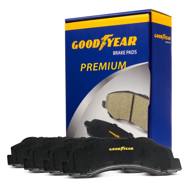  Goodyear Brakes - Premium Carbon Ceramic Front Disc Brake Pads