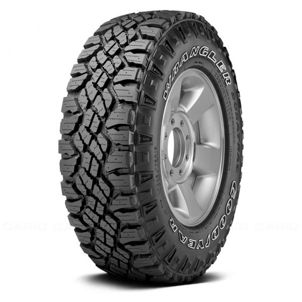 GOODYEAR® - WRANGLER DURATRAC WITH OUTLINED WHITE LETTERING