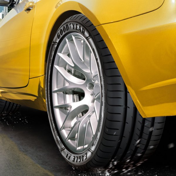 GOODYEAR® - Eagle F1 Tires on the Race Car