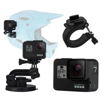 GoPro® - HERO7 4K 30 FPS Black Action Camera Kit