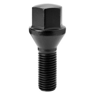 Gorilla Automotive® - Black Chrome Cone Seat Lug Bolt