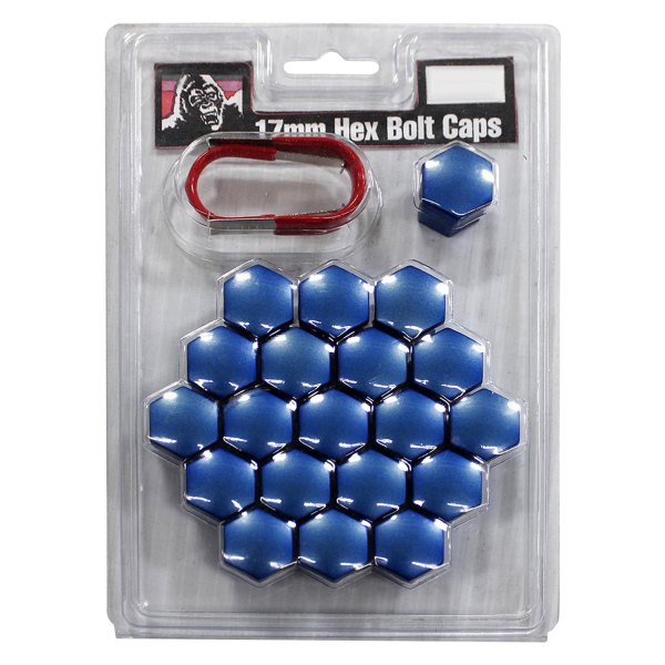 Gorilla Automotive® - Blue Lug Bolt Caps