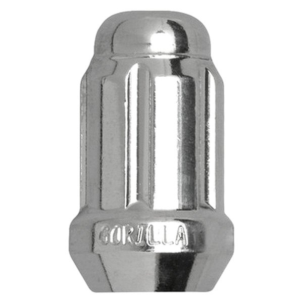 Gorilla Automotive® - Chrome Heat Treated Cone Seat Small Diameter Acorn Lug Nut