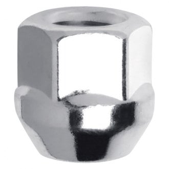 Gorilla Automotive® - Chrome Cone Seat Acorn Bulge Open End Lug Nuts