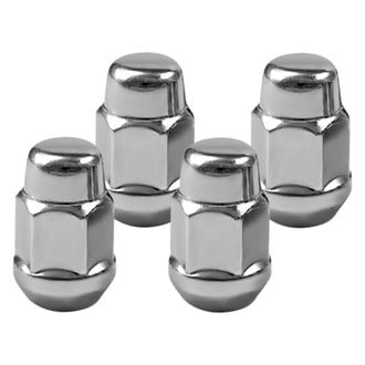 Gorilla Automotive® - Chrome Heat Treated Cone Seat Acorn Bulge Lug Nuts